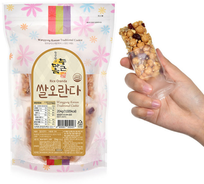 둥근마음 쌀오란다, 204g, 1개
