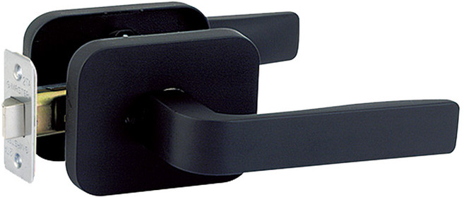 문고리닷컴 엠하드웨어 버튼형 방문손잡이 3100챔프2 블랙, 5개