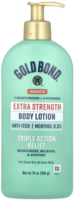 Gold Bond 약용 바디 로션 트리플 액션 완화 엑스트라 스트렝스 396g(14oz), GoldBond약용바디로션트리플액션완화엑스트라스트렝스3, 396g, 1개 - 쿠팡