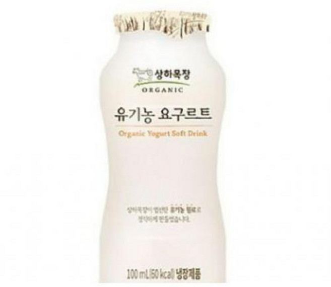 상하목장유기농요구르트 매일유업 100ml x 20, 20개