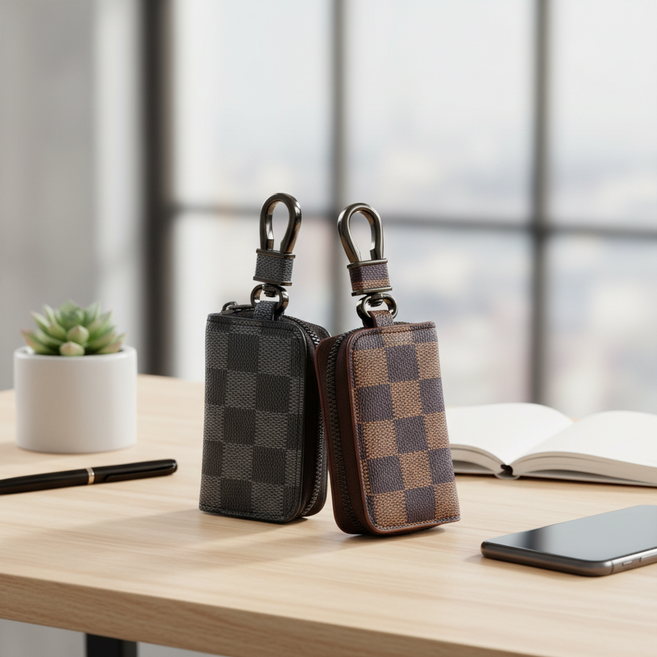 리빙루트 스마트키 가죽형 키케이스 키홀더, BRBK9910A, SET1