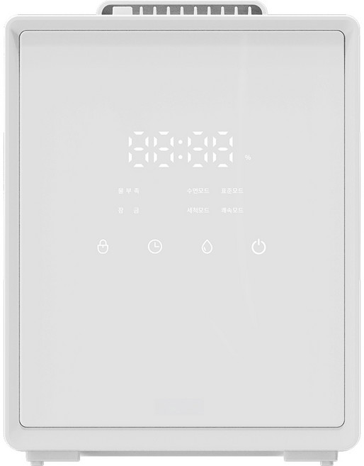 퍼닝 통세척 대용량 가열식 복합식 가습기 5L, 화이트