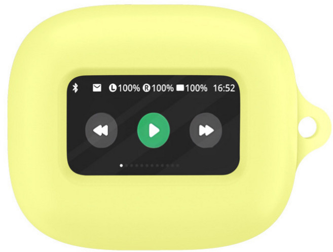 ozskin JBL 라이브빔3 실리콘 케이스, S옐로우, 1개