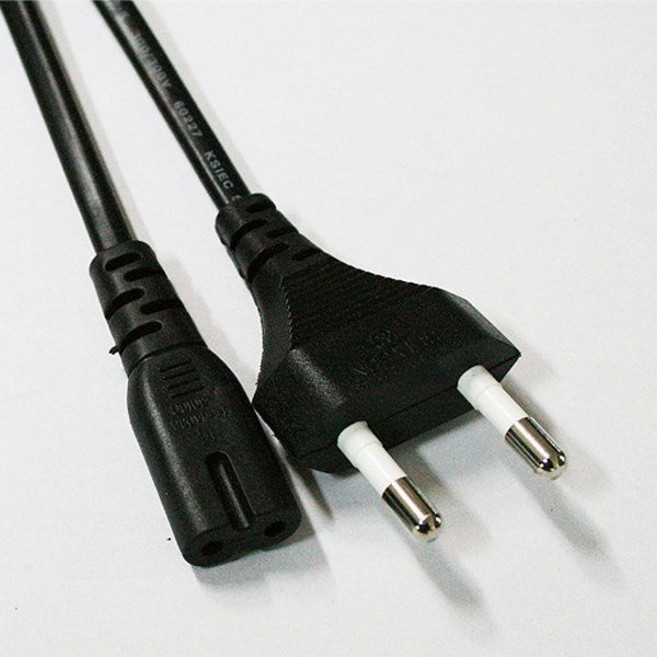 8자 전원 코드 ac 전원코드 라디오 면도기 녹음기 어댑터 소형가전 전원 케이블, 8자 전원 코드 ac 전원코드 라디오 면도기 녹음기 어