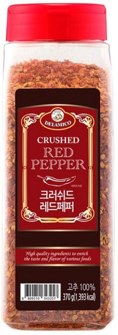 델라미코 크러쉬드 레드 페퍼 홀, 370g, 1개