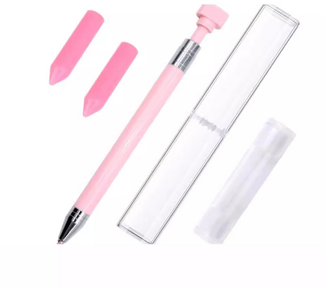 샤프형 타입 스톤피커 본품(본품 왁스 리필 2개) 포함, 1세트, 핑크색(2개리필증정)