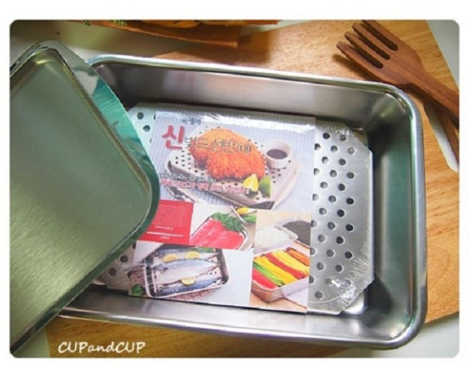 신밧드 스텐 사각트레이 선반 대사이즈 | 쿡에버 | 호텔팬, 1개, 선반 대