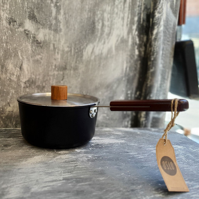 오슬로 IH 인덕션 에그팬 후라이팬 양수냄비 전골 모음, 편수 18cm(뚜껑포함), 1개