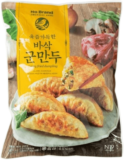 노브랜드 바삭군만두 1kg, 2개