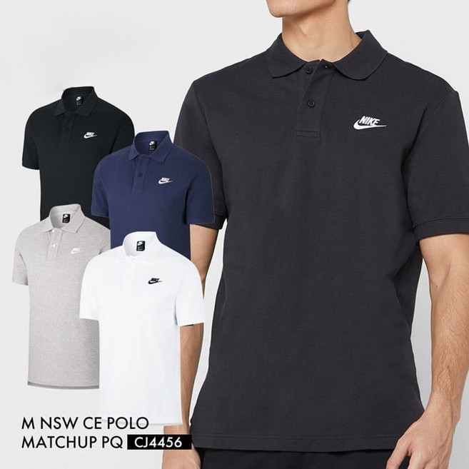 나이키 나이키 NSW 에센셜 매치업 로고 폴로 반팔티 카라티 CJ4456-010 CJ4456-063 CJ4456-100 CJ4456-525