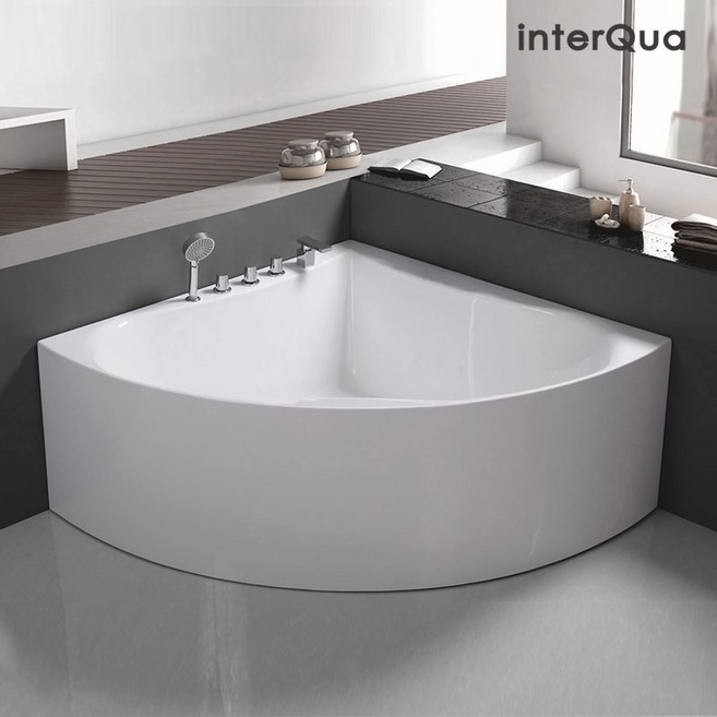 인터쿠아 이동식 코너욕조 IFB-C413F (1350), 1개