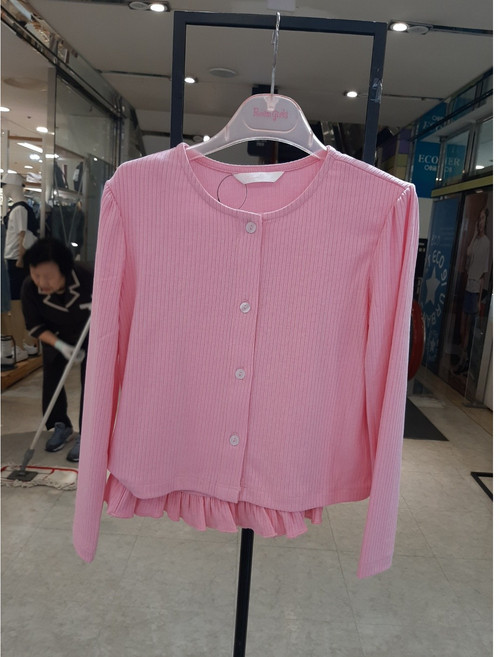 로엠걸즈 쇼핑점 간절기 가디건 나시세트 RGSM25F1Q