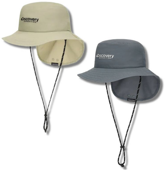 백화점정품 디스커버리 버킷햇 캠핑햇 모자 벙거지 끈탈부착 스포츠 캐주얼 데일리