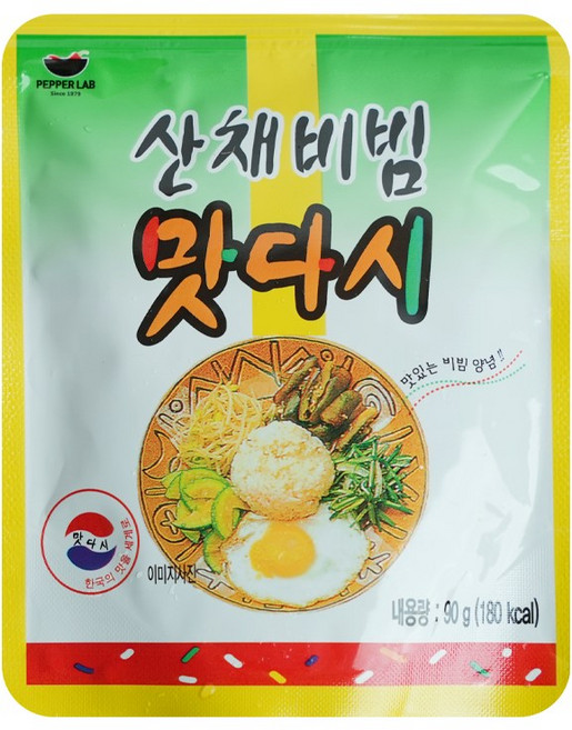 전투식량 추억의 군납 비빔장 산채비빔 맛다시, 90g, 5개