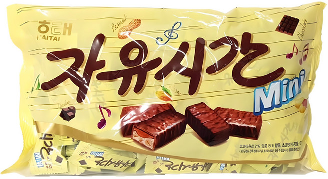 자유시간 mini 초콜릿, 630g, 2개