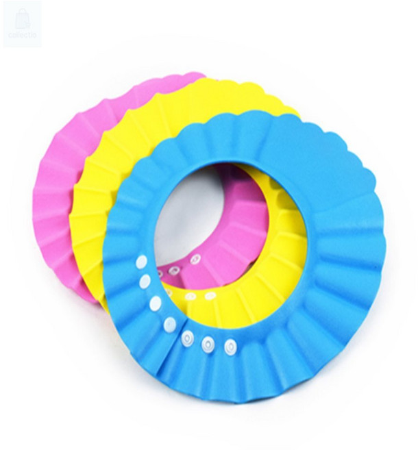 찬찬제작 크기조절 샴푸캡 성인샴푸캡머리감기캡, 일반형 옐로우