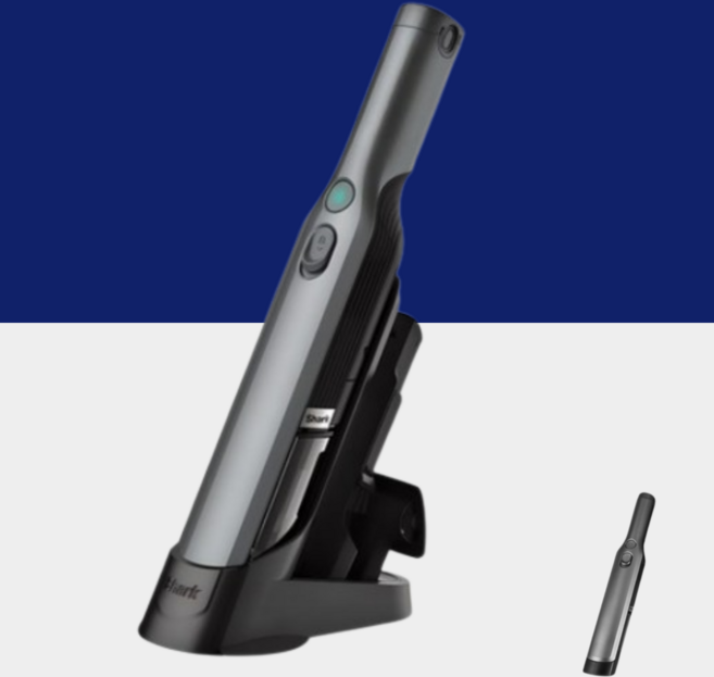 샤크닌자 에보파워 플러스 가벼운 소형 미니 핸디 무선청소기, 그레이블랙, WV250KR