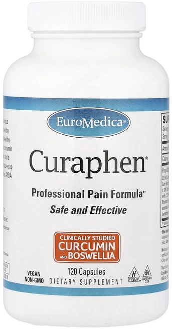 프리미엄상품 EuroMedica Curaphen® 캡슐 120정 끝내주게잘나가는상품, EuroMedica Curaphen 캡슐 120정, 1개 - 쿠팡