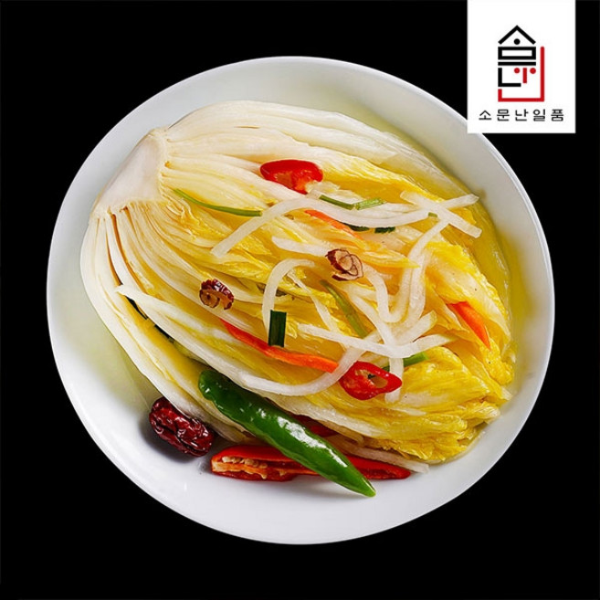 기타 [소문난 배윤자] 일품 백김치 10kg, 1개