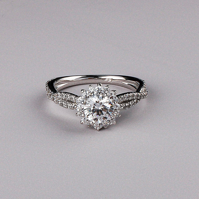 5부 천연 다이아 반지 루미에르 우신 G VVS1 VG 기념일 선물 웨딩 프로포즈 결혼