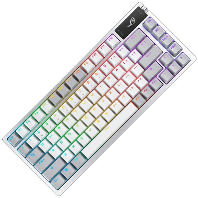 ASUS ROG AZOTH WHITE PBT 유무선 게이밍 키보드 한글 (STORM축), ROG AZOTH PBT 한글 STORM축