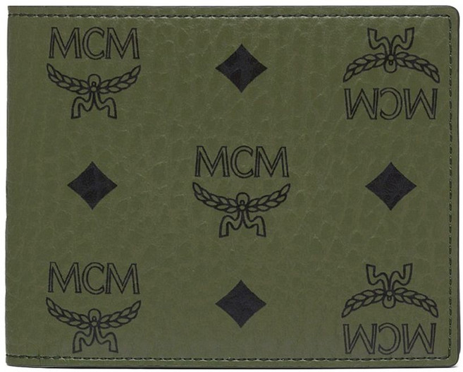 MCM 아렌 비세토스 모노그램 2단 지갑