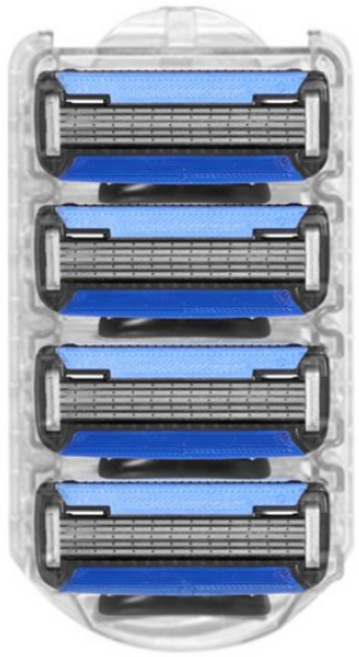 와이즐리 면도기 PRO 5중 면도날 리필 4개입