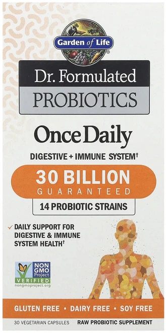 몸관리하세요 겨울입니다 Garden of Life 닥터 프로바이오틱으로 제조 하루 1회 베지 캡슐 30정 특별관리진행, GardenofLife닥터프로바이오틱으로제조하루1회베지, 1개 - 쿠팡