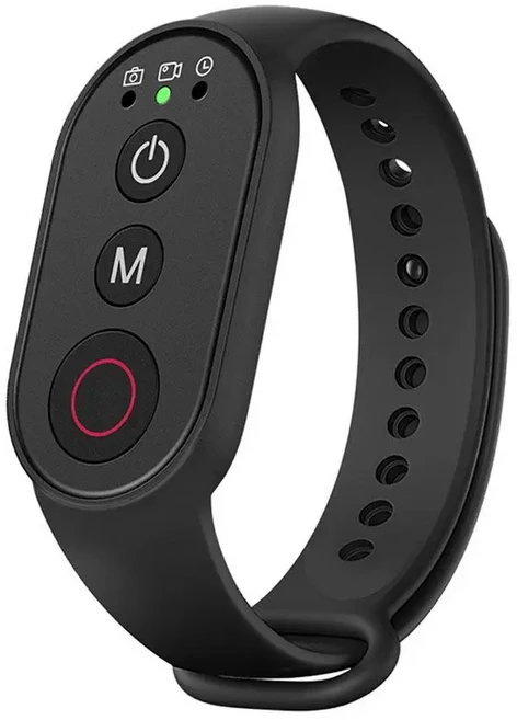 DJI 오즈모 액션 6/액션 5 프로/액션 4/고프로 시리즈용 블루투스 리모컨 팔찌형, 02 Black