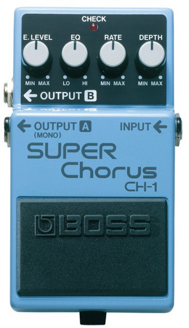 BOSS 보스 CH1 CH-1 슈퍼 코러스 기타이펙터, 1개