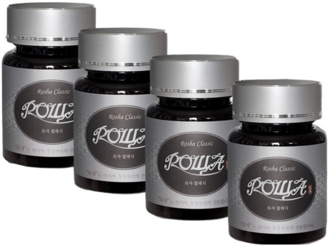 오기남차가버섯 로샤클래식 100g, 4개, 25g