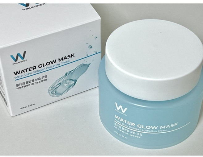 (본사정품) 원진이펙트 콜라겐 물방울 보습 수분 크림 물광 오일프리 대용량, 3개