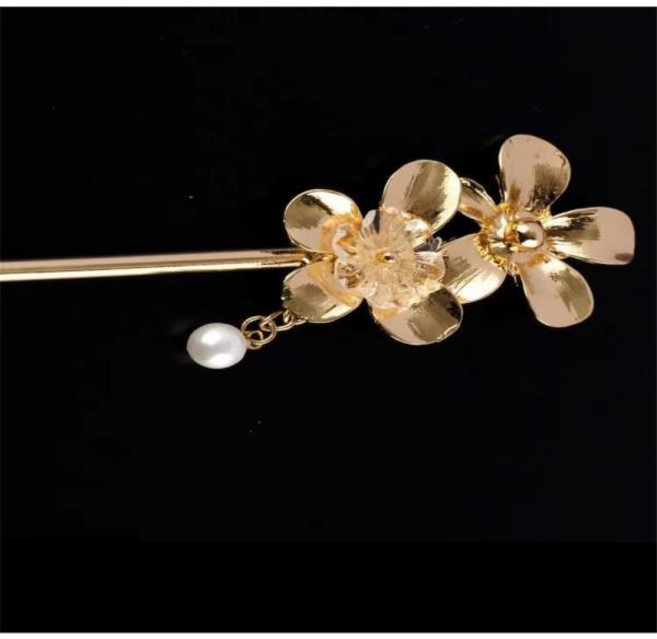 여성용 빈티지 헤어 스틱 헤어클립 고대 델 루나 호텔 한국 패션 헤어핀 피어싱 맨 IU TV 드라마 25, 1개, 11 24cm style17