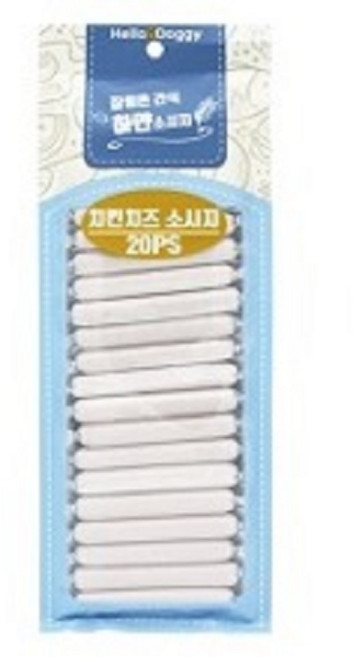 헬로도기 참좋은간식 하얀소시지 강아지간식, 1개