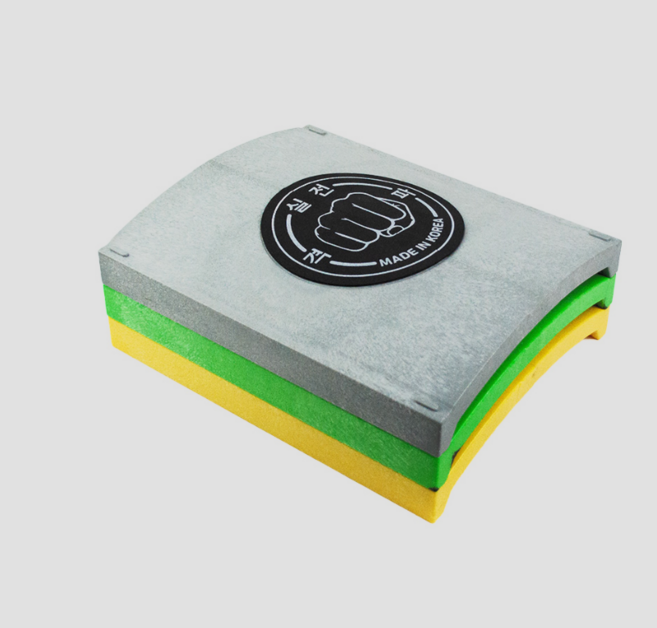 [무스포] 조립식 실전 수련용 기와, 그레이 (상급), 1개