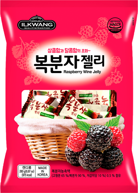 일광제과 복분자 젤리, 280g, 12개