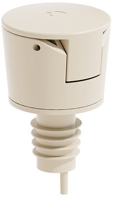 오일 병 스토퍼 플라스틱 도장 잠금 플러그 자동 개폐 소스 깍지 누출 방지 도구 1, 02 White, 1개