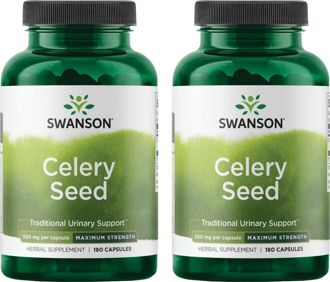 스완슨 샐러리 씨드 캡슐, 2개, 180정