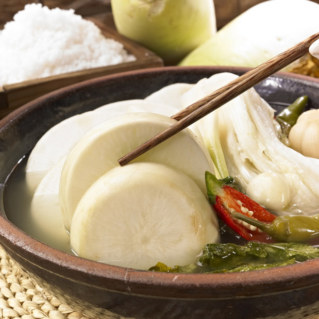 옐로파머스 전라도 나박김치 국내산 동치미, 1개, 3kg