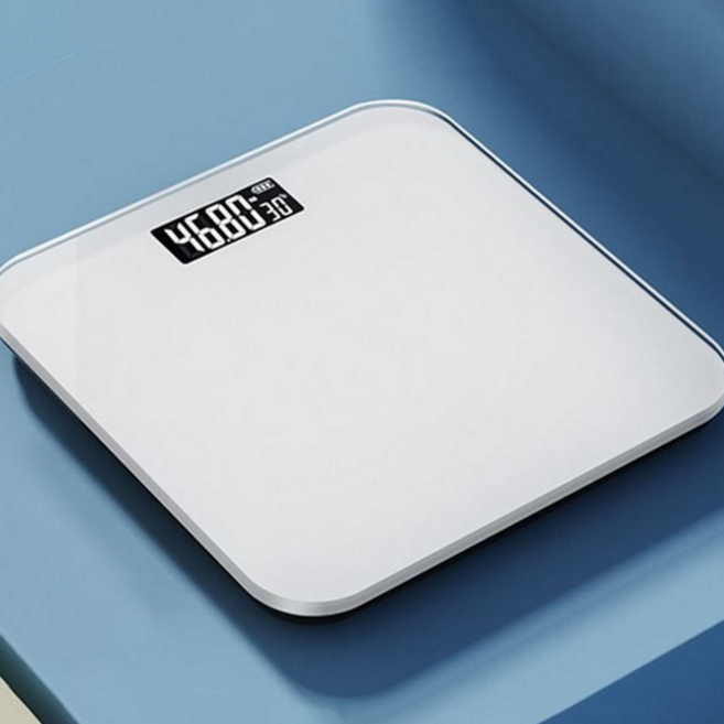 디지털 체중계 가정용 충전식 고정밀 usb 충전 체중계 몸무게 자동 저울 유리 신체 강화, 1