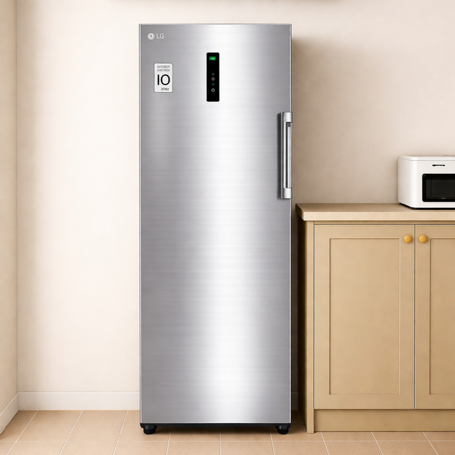 LG전자 컨버터블 384L 1도어 냉장고 방문설치, SHINE, R321S
