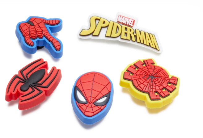 크록스 NC고잔 지비츠 스파이더맨 5개 세트 10010007