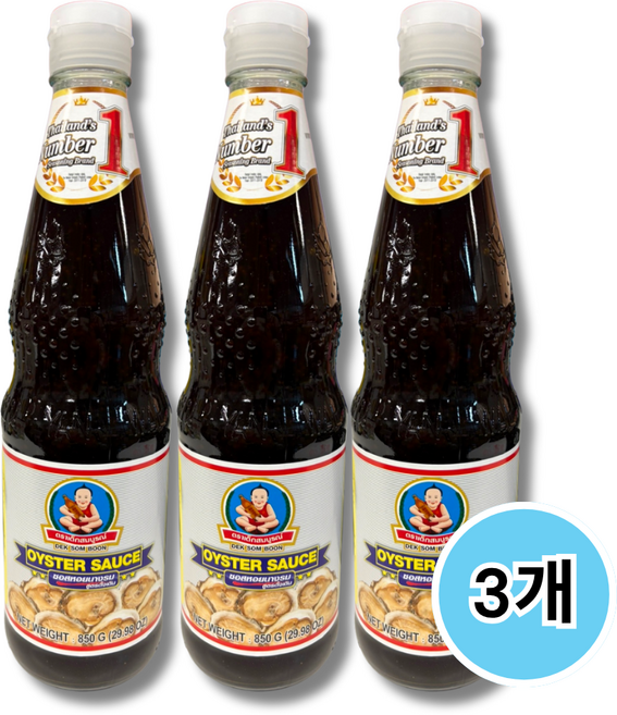헬시보이 굴소스, 3개, 850g