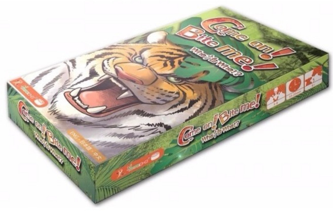 Who怕Who Come On! Bite Me! 你來咬我啊 繁體中文正版桌遊, 1個, Who怕Who,足量薄牌套