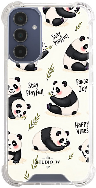 Panda 그림 맥세이프 핸드폰 케이스 젤리 하드타입