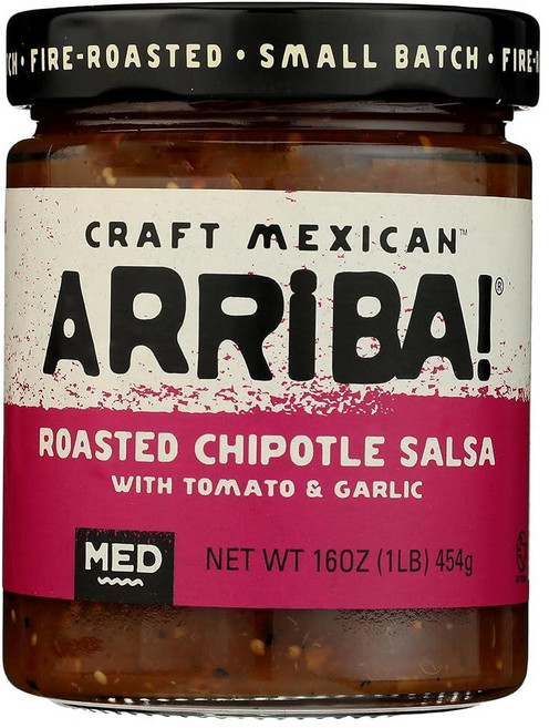 Arriba 살사 파이어 로스트 멕시칸 치폴레 미디엄 - 473.2ml (16온스)