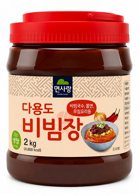 면사랑 다용도 비빔장 양념장 2kg, 2개