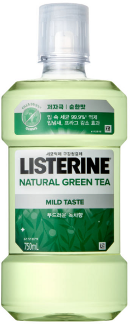 존슨앤존슨 리스테린 그린티 750ml 1개, 1