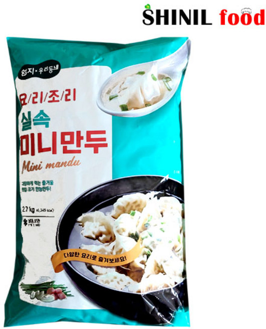 엄지 한입 쏙 실속 미니만두 2.7kg, 1개