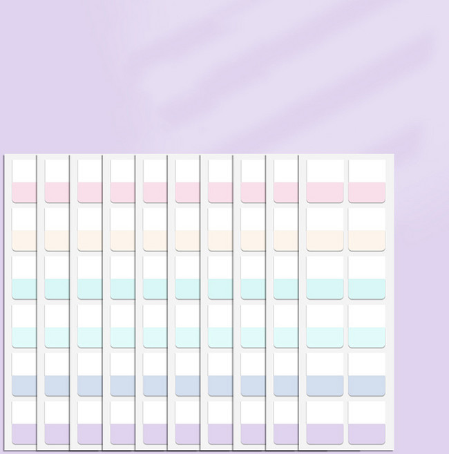 파스텔톤 인덱스 플래그 라벨 6색 중형 120개입, 상세페이지 참조, 상세페이지 참조